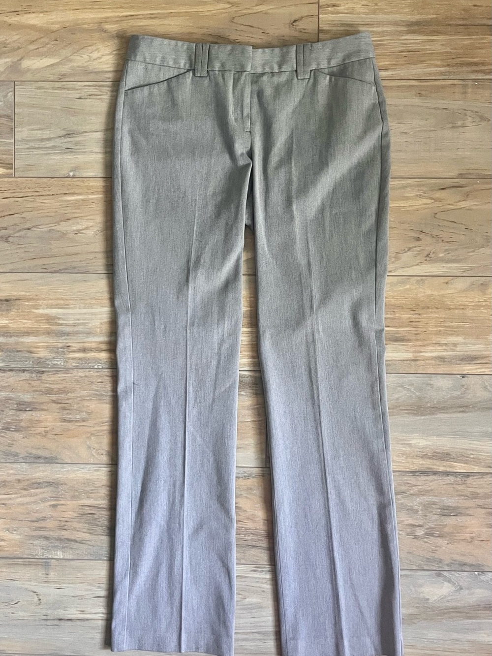 Express Gray Dress Pants with Clasps
